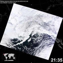 Level 1B Image at: 2135 UTC