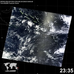 Level 1B Image at: 2335 UTC