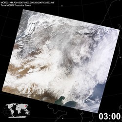 Level 1B Image at: 0300 UTC