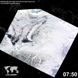 Level 1B Image at: 0750 UTC