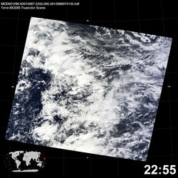 Level 1B Image at: 2255 UTC