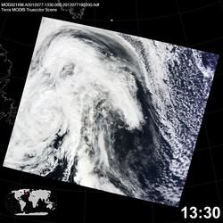 Level 1B Image at: 1330 UTC