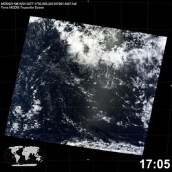 Level 1B Image at: 1705 UTC