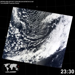 Level 1B Image at: 2330 UTC