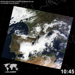 Level 1B Image at: 1045 UTC