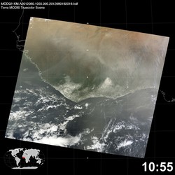 Level 1B Image at: 1055 UTC