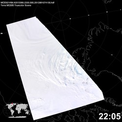 Level 1B Image at: 2205 UTC