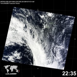 Level 1B Image at: 2235 UTC