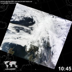 Level 1B Image at: 1045 UTC