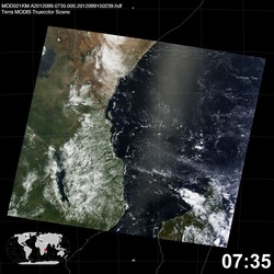 Level 1B Image at: 0735 UTC