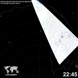 Level 1B Image at: 2245 UTC