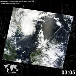 Level 1B Image at: 0305 UTC