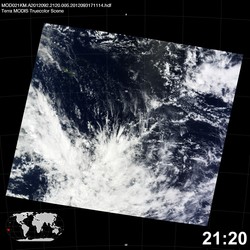 Level 1B Image at: 2120 UTC