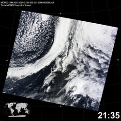 Level 1B Image at: 2135 UTC