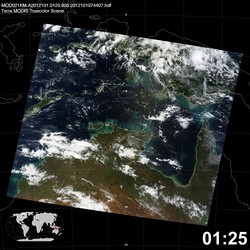 Level 1B Image at: 0125 UTC