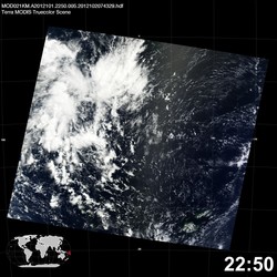 Level 1B Image at: 2250 UTC