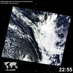 Level 1B Image at: 2255 UTC