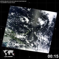 Level 1B Image at: 0015 UTC