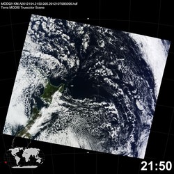 Level 1B Image at: 2150 UTC