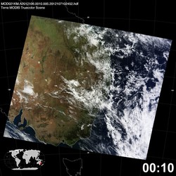 Level 1B Image at: 0010 UTC