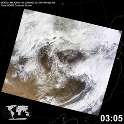 Level 1B Image at: 0305 UTC