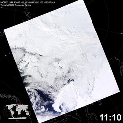 Level 1B Image at: 1110 UTC