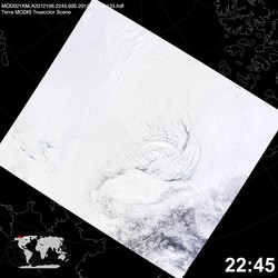 Level 1B Image at: 2245 UTC