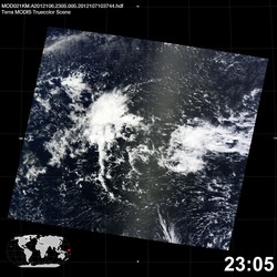 Level 1B Image at: 2305 UTC