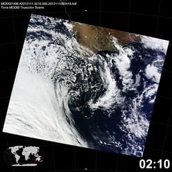 Level 1B Image at: 0210 UTC