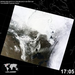 Level 1B Image at: 1705 UTC