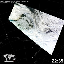 Level 1B Image at: 2235 UTC