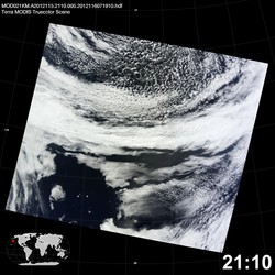 Level 1B Image at: 2110 UTC