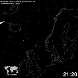 Level 1B Image at: 2120 UTC