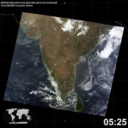 Level 1B Image at: 0525 UTC