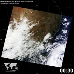 Level 1B Image at: 0030 UTC