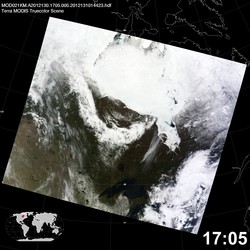 Level 1B Image at: 1705 UTC