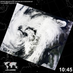 Level 1B Image at: 1045 UTC