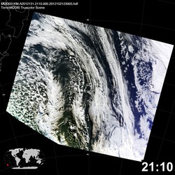 Level 1B Image at: 2110 UTC