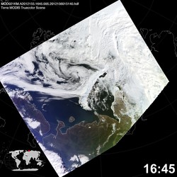 Level 1B Image at: 1645 UTC