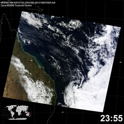 Level 1B Image at: 2355 UTC