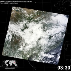 Level 1B Image at: 0330 UTC