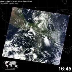 Level 1B Image at: 1645 UTC