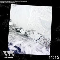 Level 1B Image at: 1115 UTC