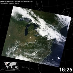 Level 1B Image at: 1625 UTC