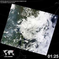 Level 1B Image at: 0125 UTC