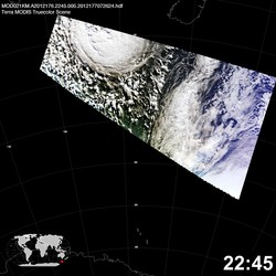 Level 1B Image at: 2245 UTC