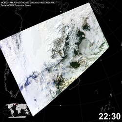 Level 1B Image at: 2230 UTC