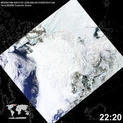 Level 1B Image at: 2220 UTC