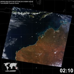 Level 1B Image at: 0210 UTC