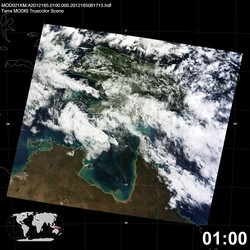 Level 1B Image at: 0100 UTC